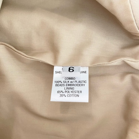 Kora Rae Embroidered Leather Mini Skirt Size 6 - Picture 11 of 13